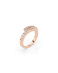 14k Open Bypass Ring