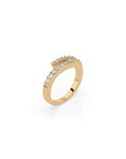 14k Open Bypass Ring
