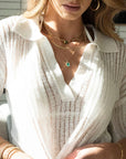 14k Royale Emerald Necklace