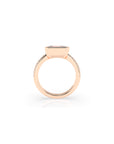 14k Elara Bezel Ring