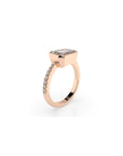 14k Elara Bezel Ring