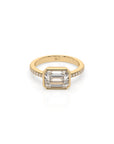 14k Elara Bezel Ring