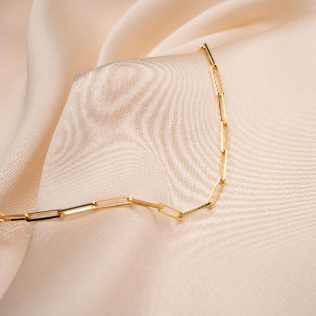 14k Gold Medium Rectangle Bracelet