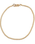 Gold Filled Thin Curb Link Bracelet