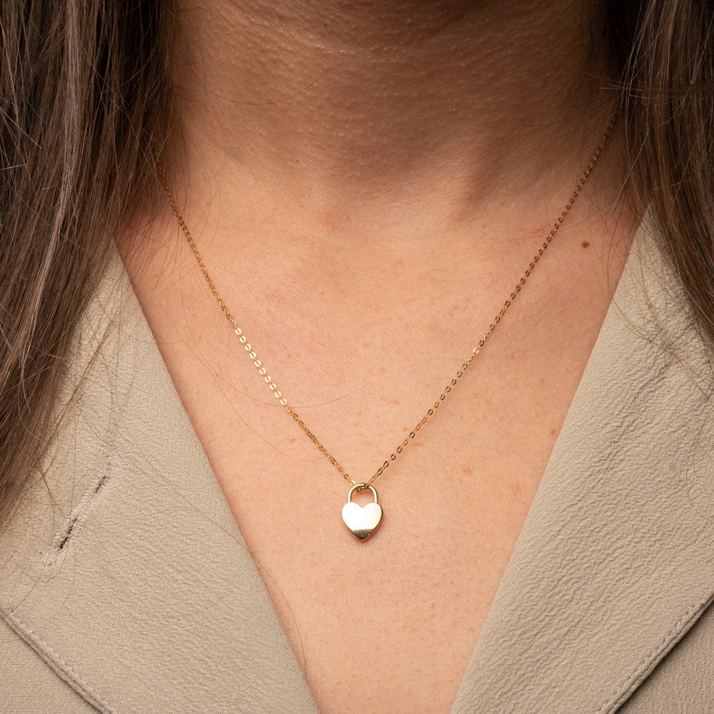 Tiffany & Co Silver Diamond Locks Padlock Necklace Pendant 18 in Chain Gift Love