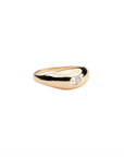 14k Diamond Dome Ring .18 CTW