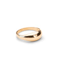 14k Gold Dome Ring