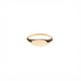 14k Gold Oval Signet Ring