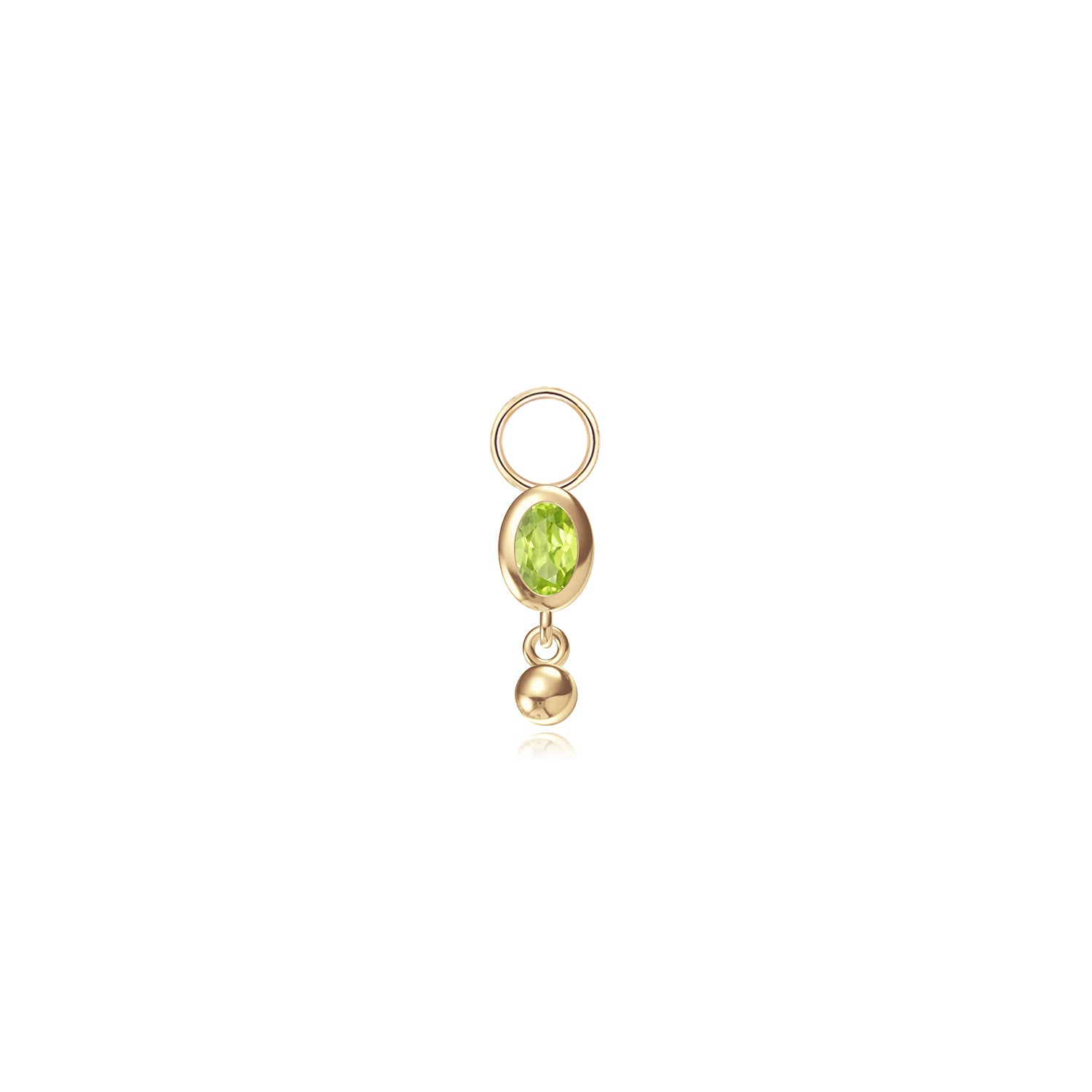 14K Hoop Charms