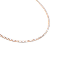 14k Diamond Tennis Necklace | 5 CTW