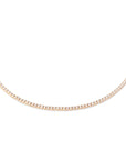 14k Diamond Tennis Necklace | 5 CTW