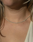 14k Diamond Tennis Necklace | 5 CTW