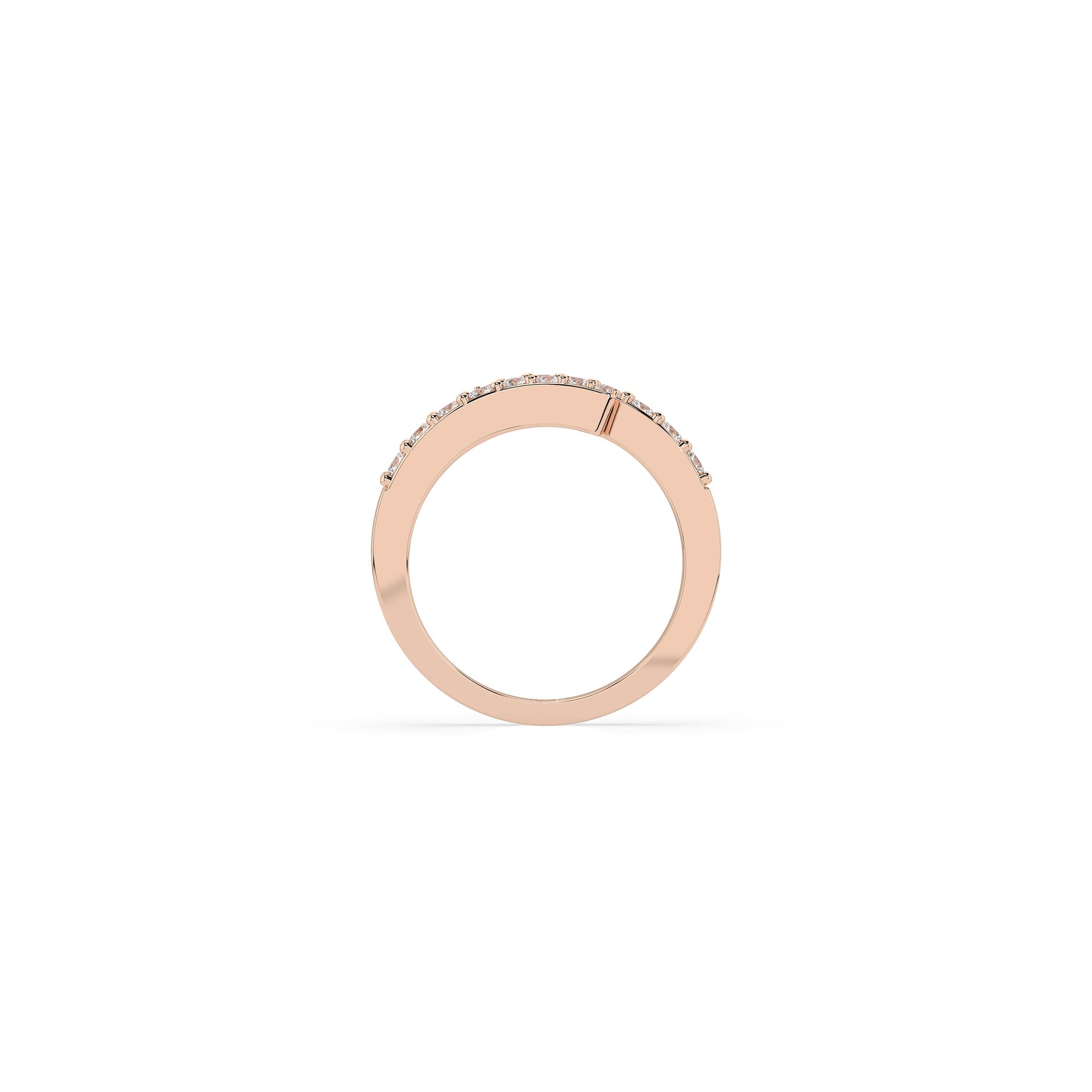 14k Open Bypass Ring