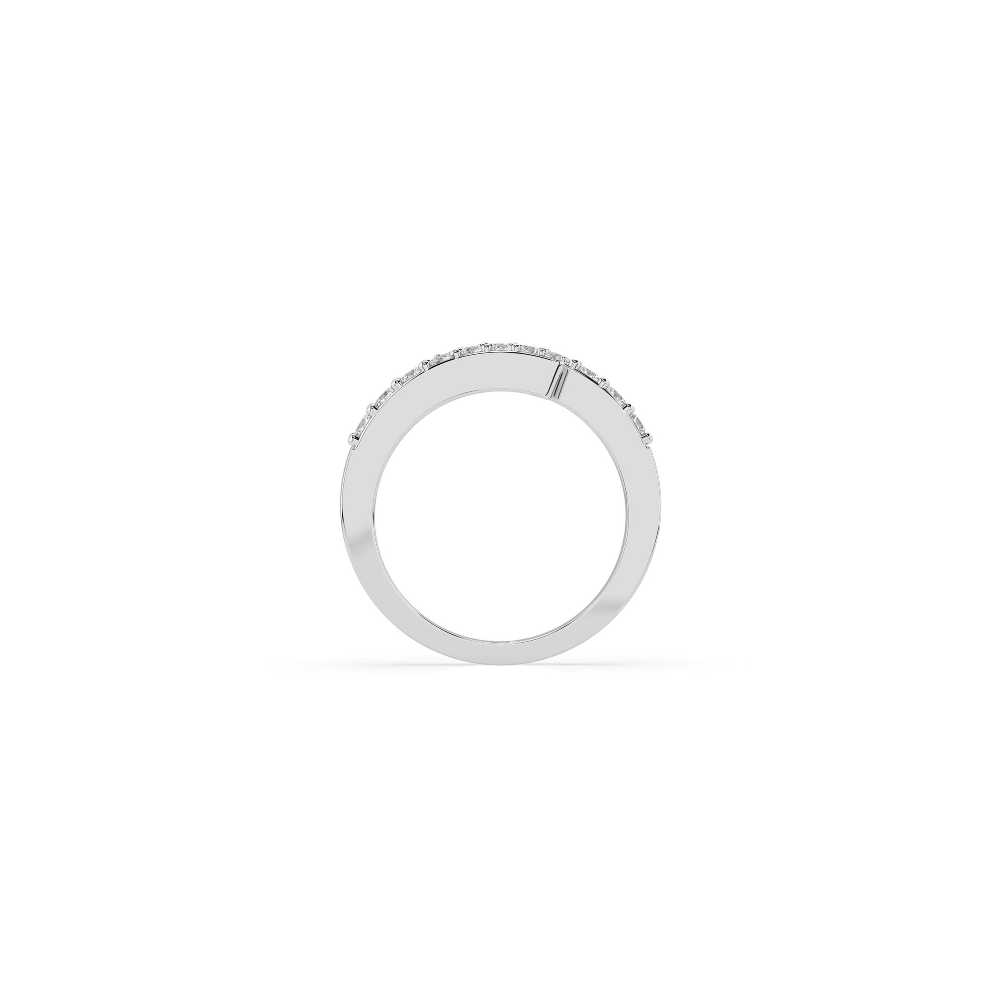 14k Open Bypass Ring