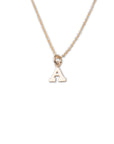 14k Gold Letter Necklace