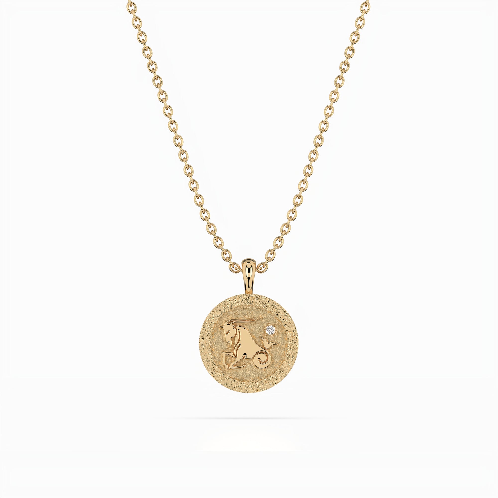 14k Zodiac Necklace