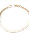 14k Herringbone Bracelet