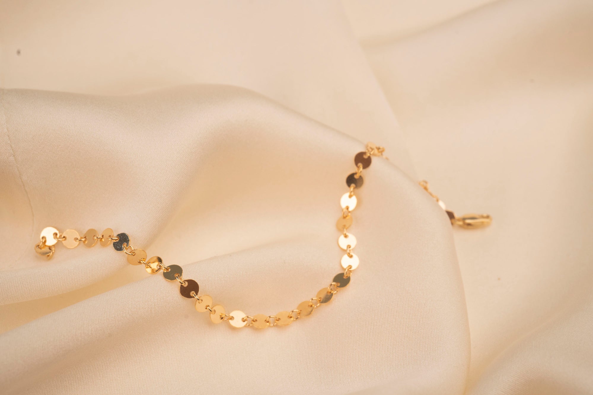 Gold Circles Bracelet