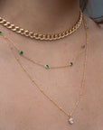 Gold Curb XL Necklace