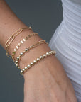 Gold Beaded Bracelet