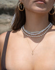 Gold and Pearl Necklace