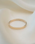 Gold Flat Ring | 2.25mm