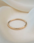 Gold Bold Stackable Ring | 2mm