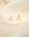 Gold Filled Alphabet Stud (Single)