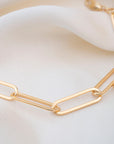 Gold Flat Stella Necklace