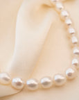 Oval Pearl Necklace