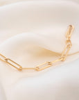 Gold Rectangle Bracelet XL