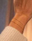 Two-Tone Satellite Bracelet