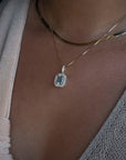 14k Royale Aquamarine Necklace