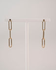 Gold Filled Paperclip Studs