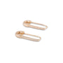 14k Diamond Safety Pin