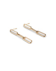 Gold Filled Paperclip Studs