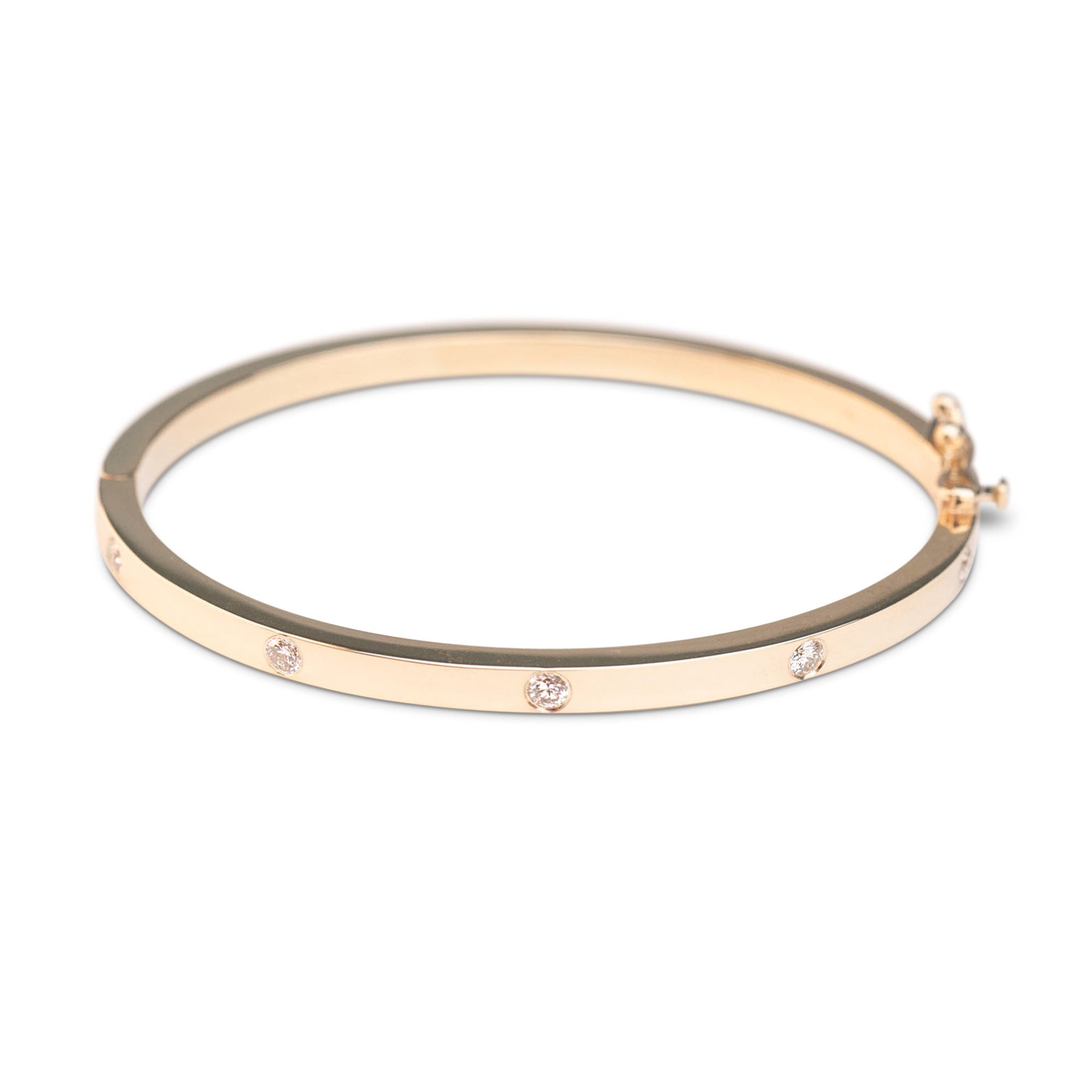 Diamond Eternity Bangle - Jewelry