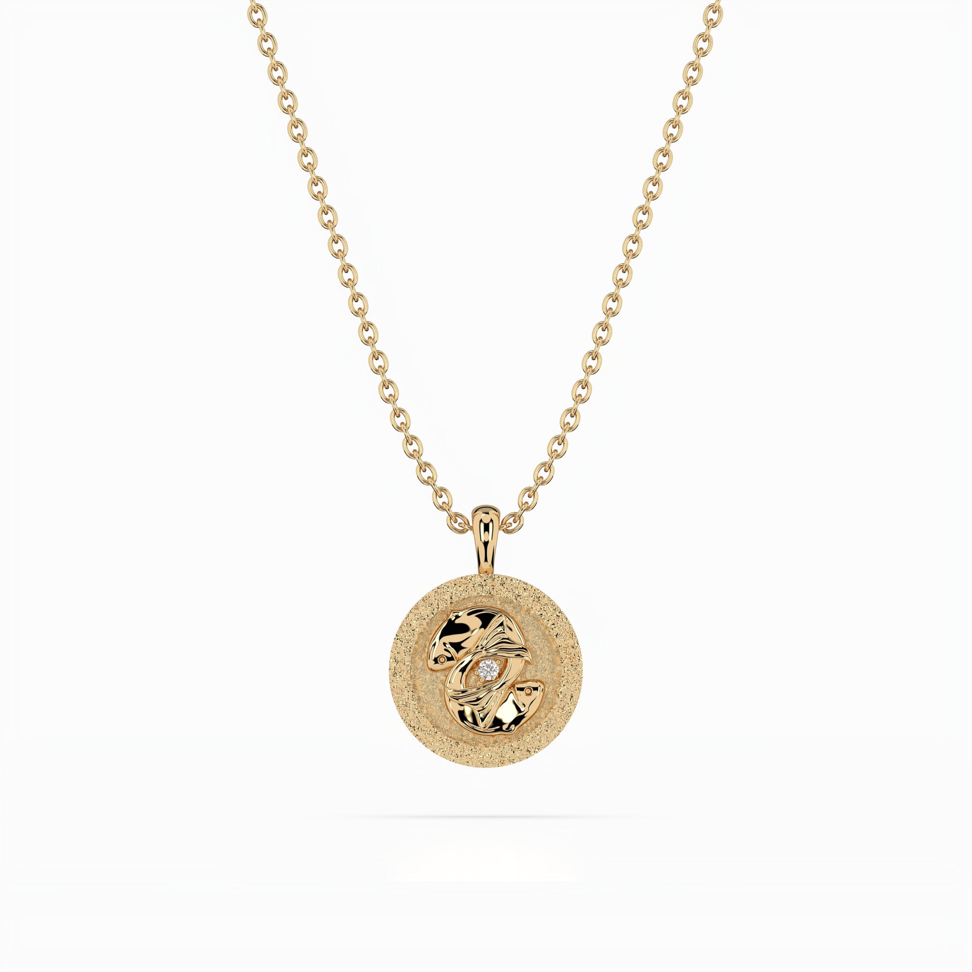 14k Zodiac Necklace