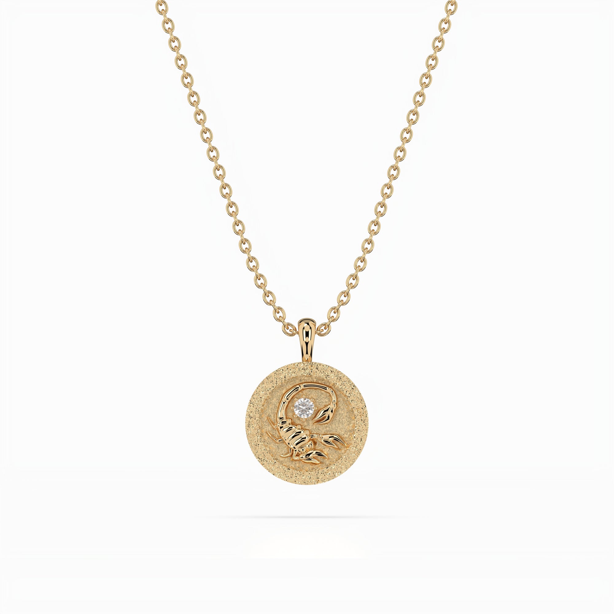 14k Zodiac Necklace