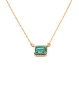 14k Emerald Hera Necklace