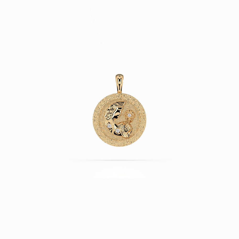 14k Zodiac Necklace