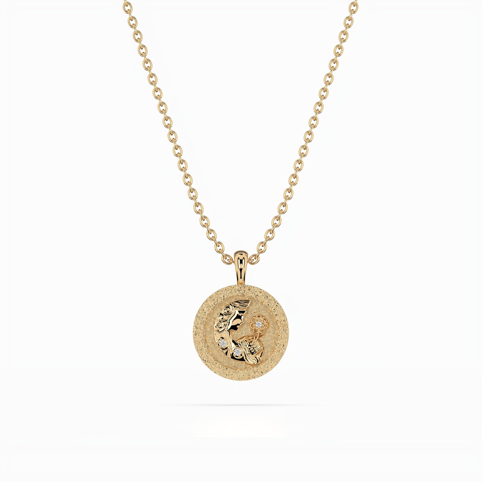 14k Zodiac Necklace