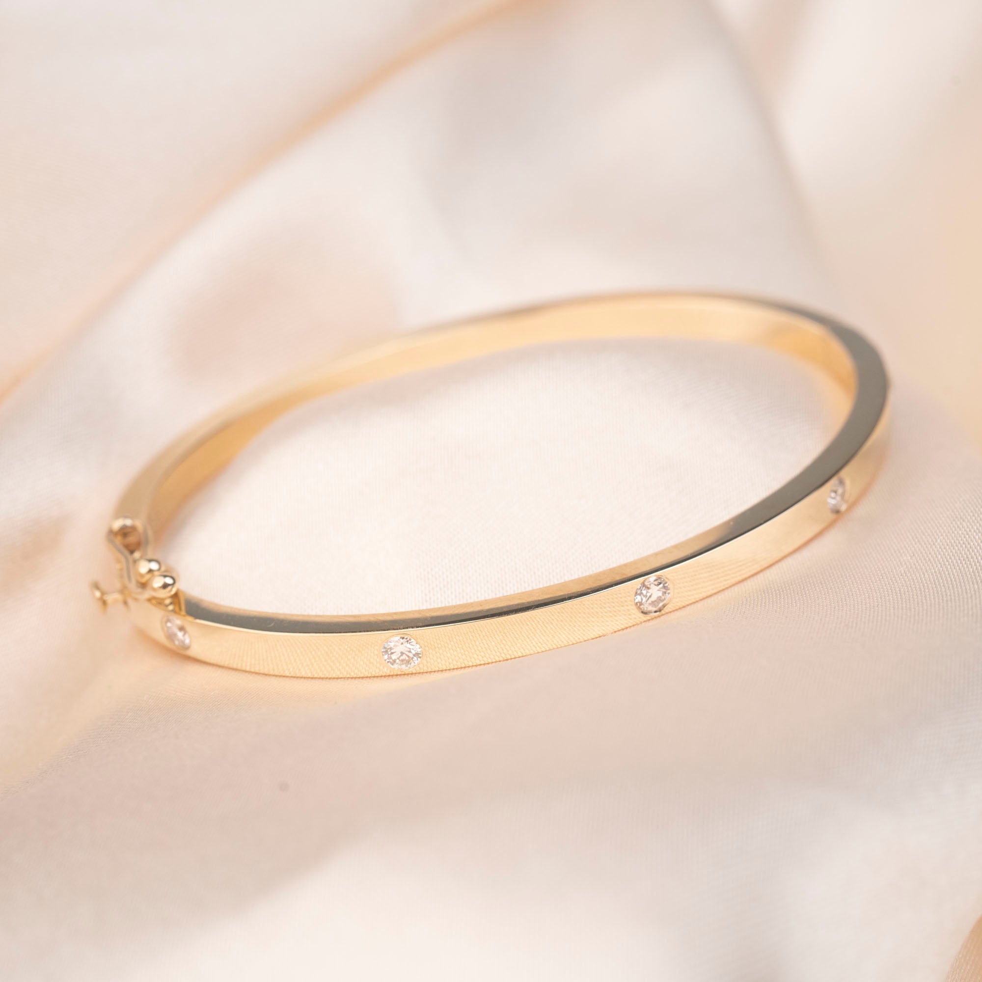 Diamond Eternity Bangle - Jewelry