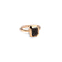 14k Black Onyx Tiered Bezel Ring