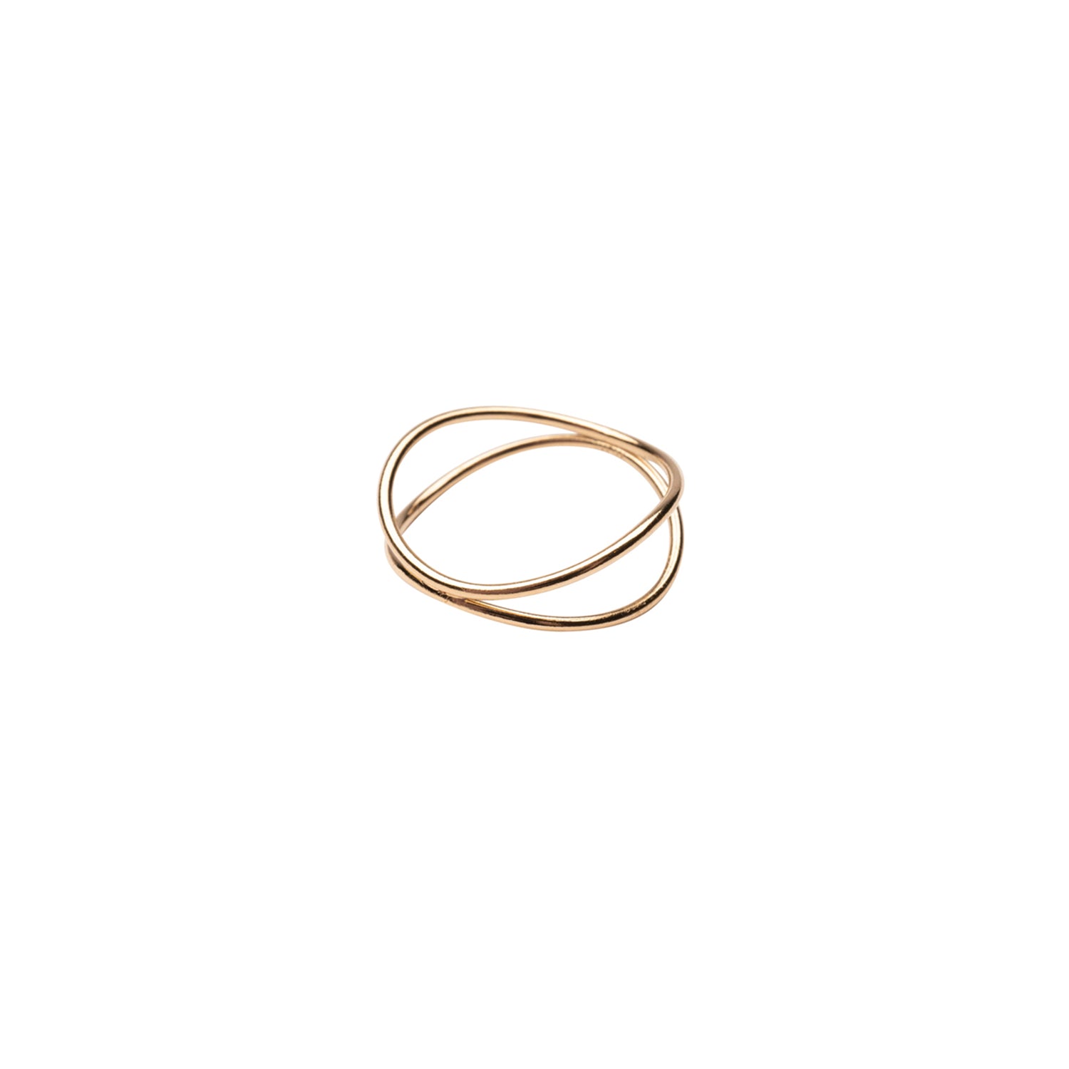 Gold Double Ring