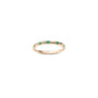 14k Emerald Luna Band | 2mm