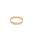 Gold Flat Ring | 3.5mm