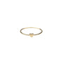 Gold Heart Stacker Ring