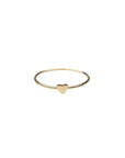 Gold Heart Stacker Ring