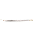 14K Paperclip Tennis Bracelet | .75 CTW